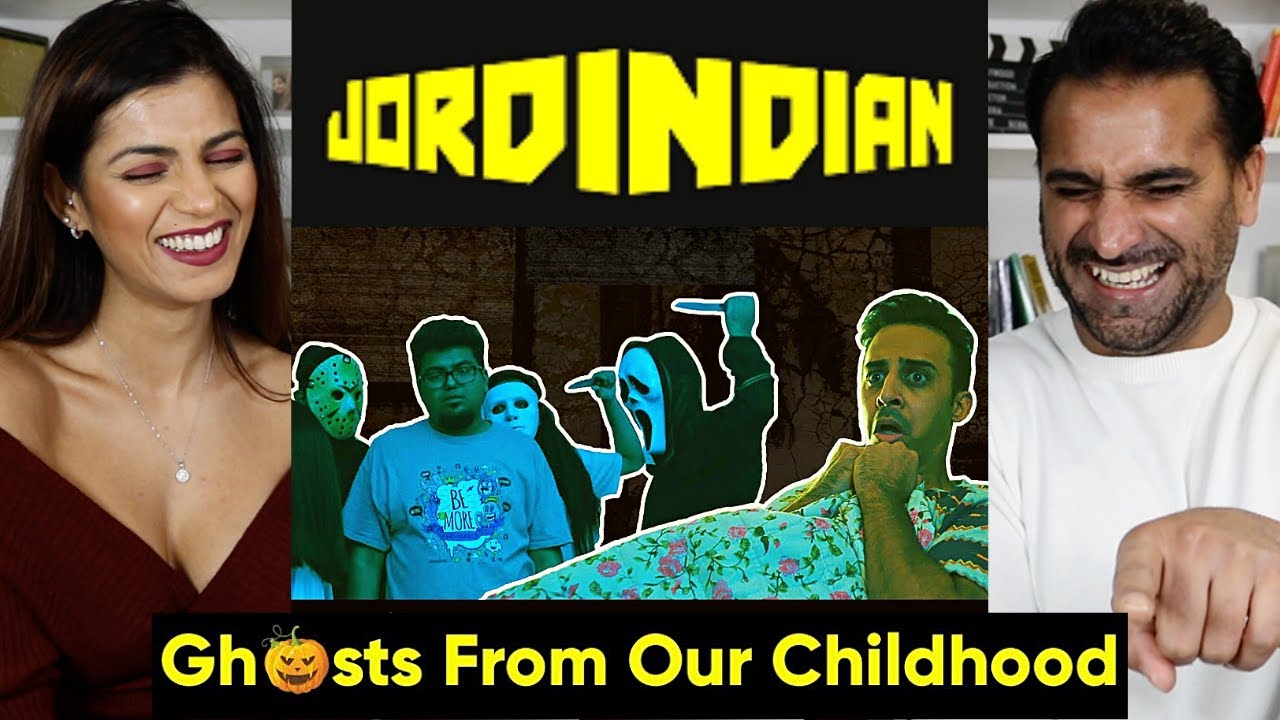 JORDINDIAN | Ghosts From Our Childhood | Darkest Fears | Halloween in India | REACTION!!