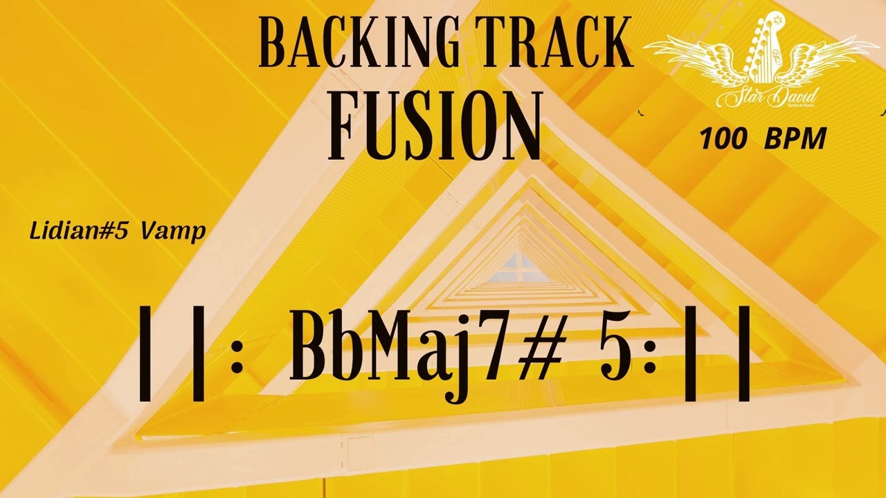 Backing Track Fusion in BbMaj7#5  Vamp