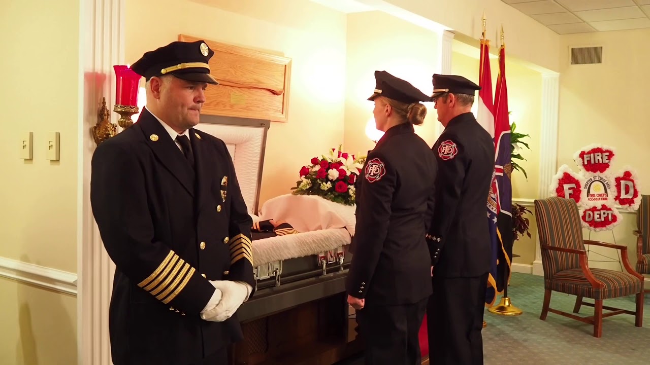 Firefighter Funeral: Retired Fire Chief Bindbeutel