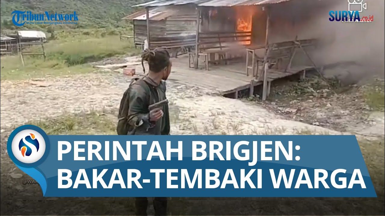 2 WARGA DITEMBAK, 1 Pasar dan 7 Kios Dibakar Teroris TPNPB di Serambakon, Pegunungan Bintang, Papua