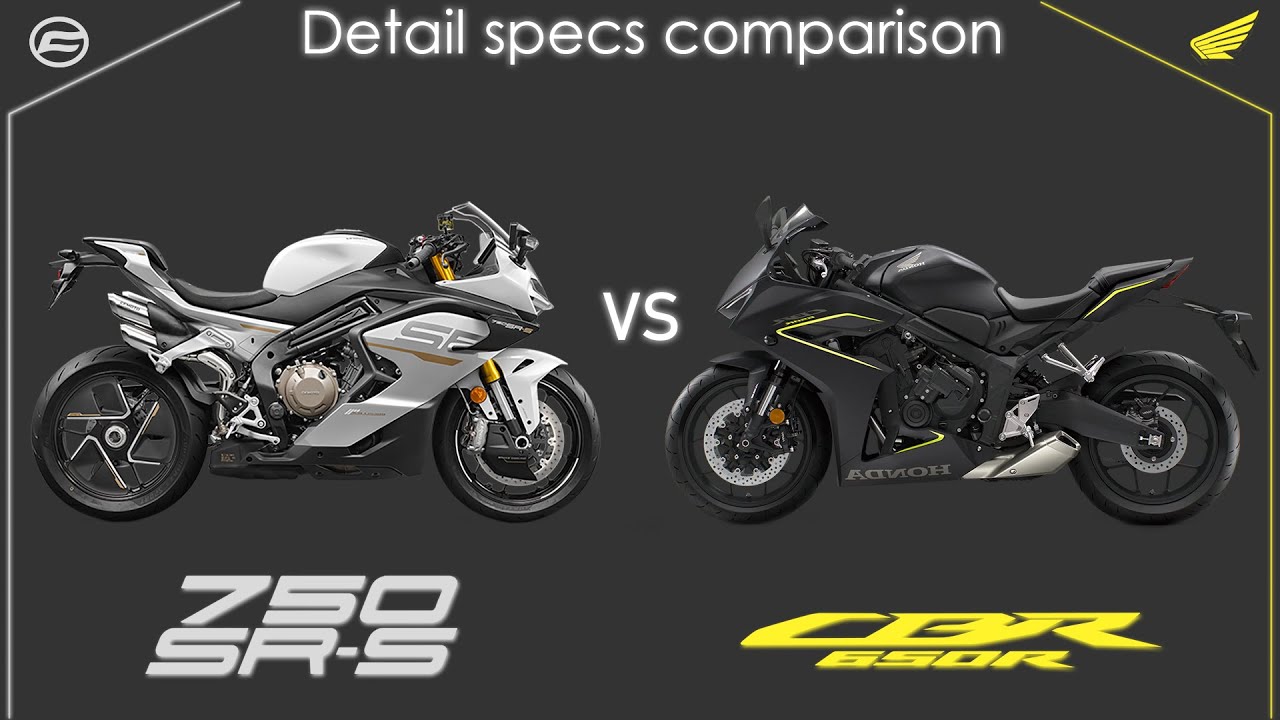 CF MOTO 750 SR S против HONDA CBR650 R | Сравнение | Максимальная скорость | Цена | Bike Informer