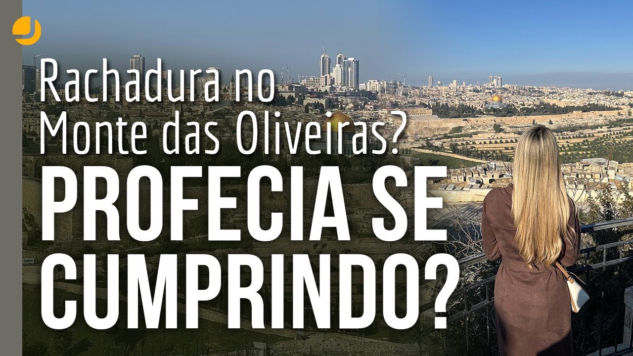 Rachadura no Monte das Oliveiras? Profecia se cumprindo?