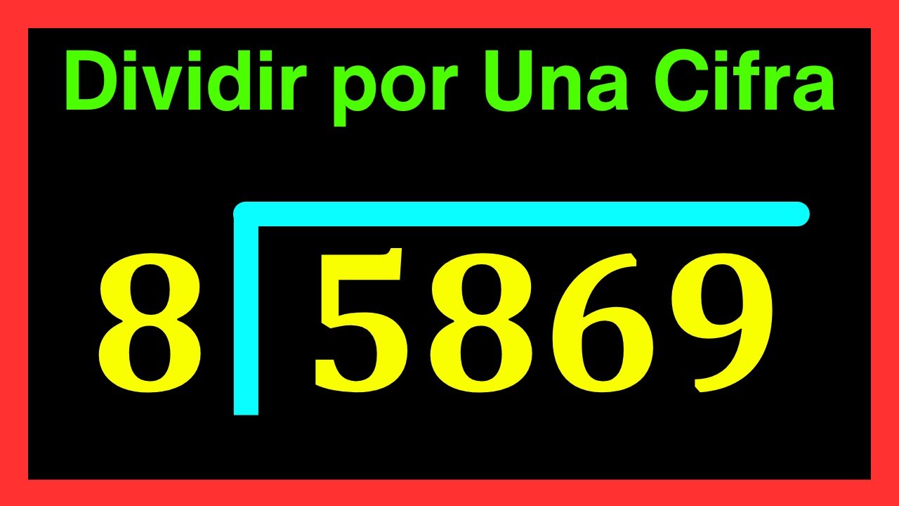 ✅👉 Divisiones de 4 Cifras Adentro y 1 Afuera