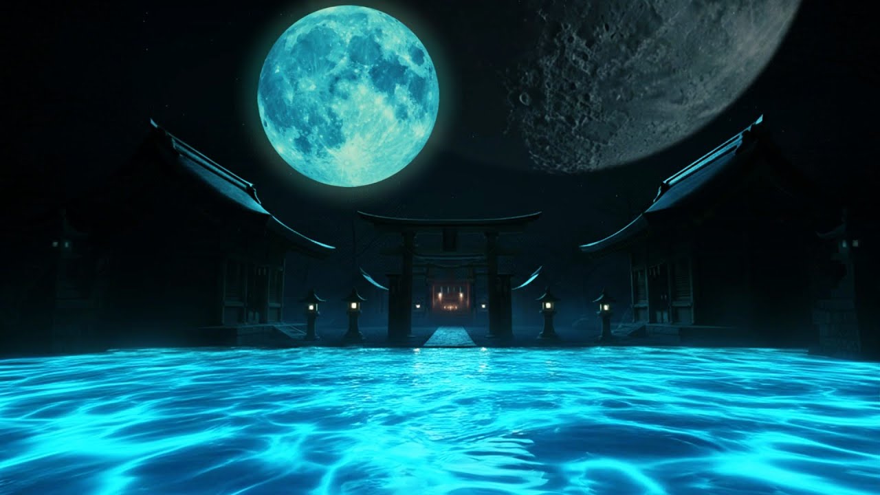Night Ocean for Deep Sleep [Rest · Meditation · Calm Mind]