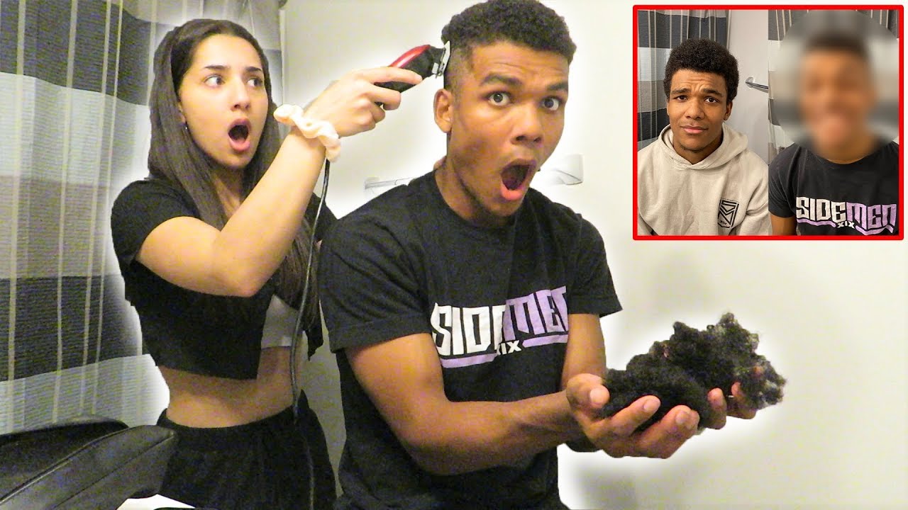 I LET MY GIRLFRIEND CUT MY HAIR FOR THE FIRST TIME...