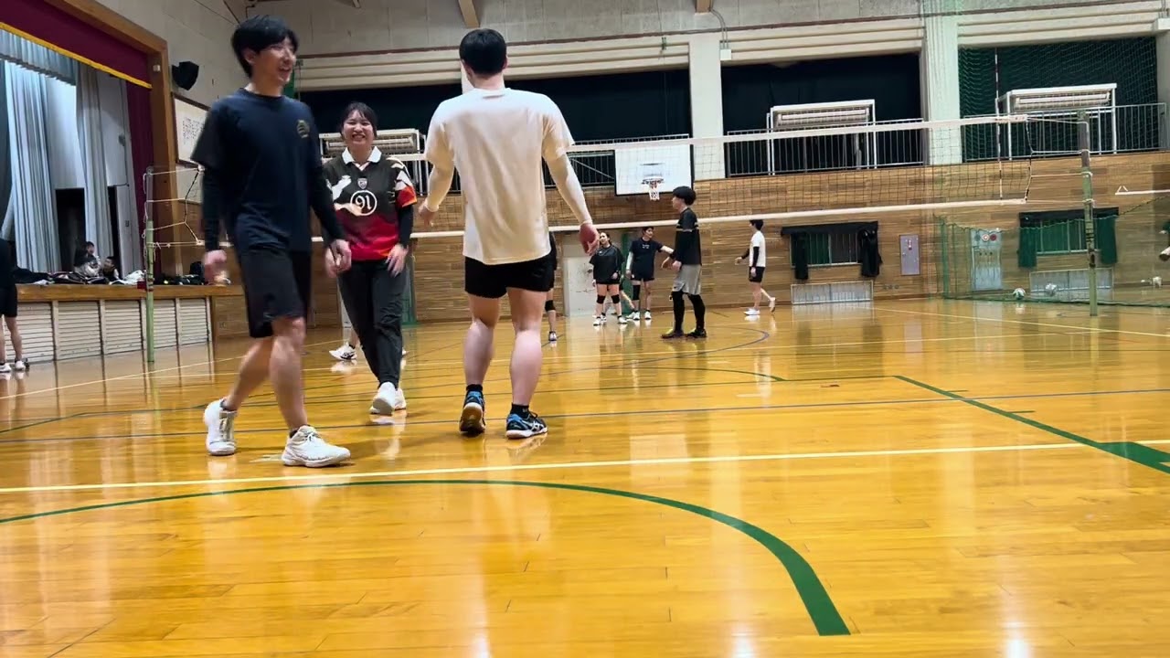 練習試合　ぽに〜③