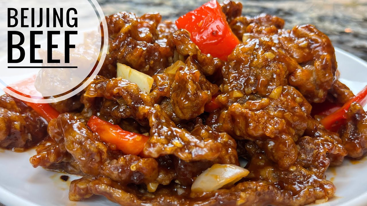Рецепт говядины по-пекински | Очень аппетитный и вкусный рецепт в кисло-сладком соусе