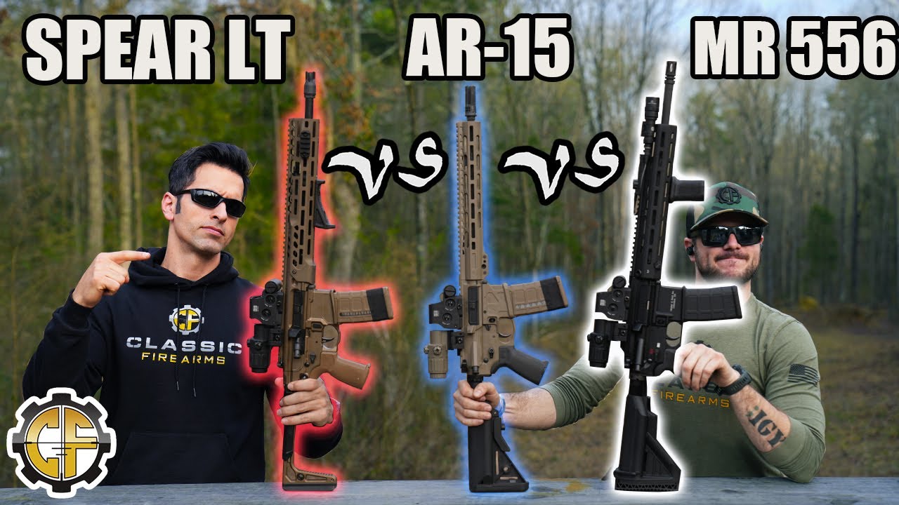 MR556 против Sig Spear LT против High End AR-15