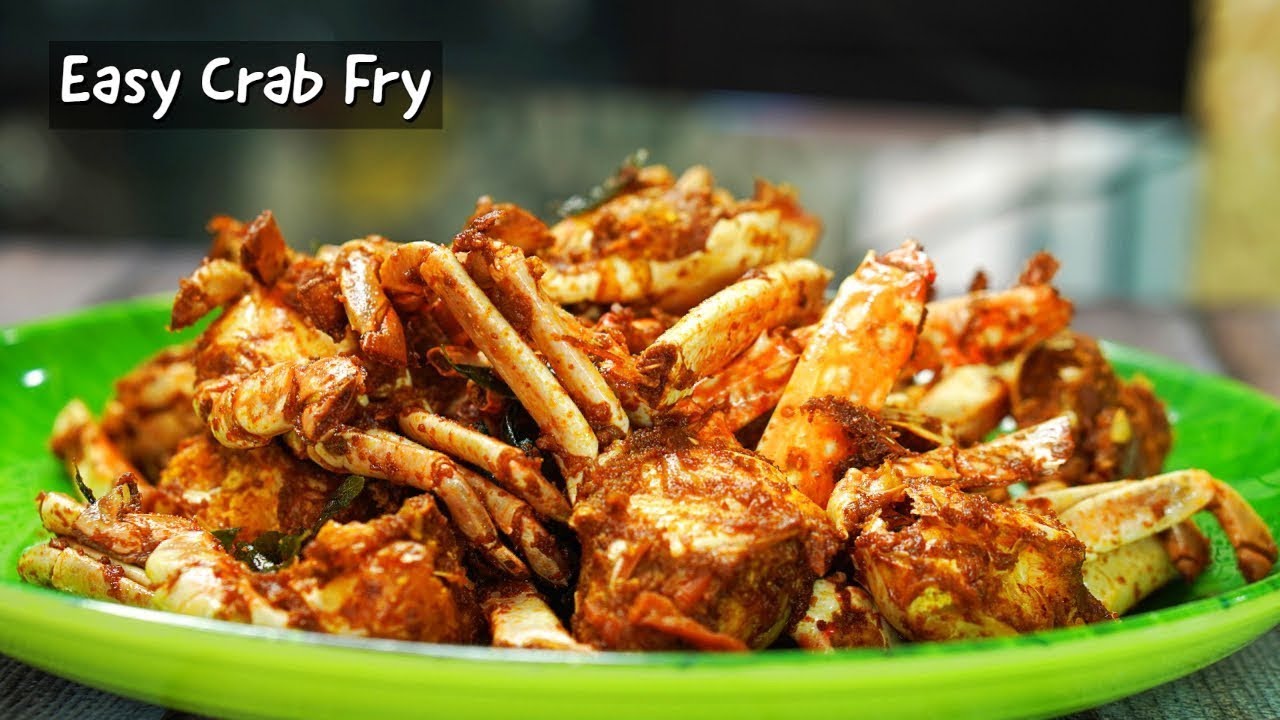 Crab Masala Fry😋Tasty, yummy and delicious 👌#goanrecipes#goanfish#subscribe@SaziyaNadaf 1304