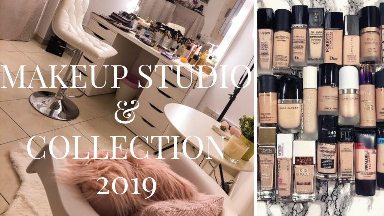 ΣΥΛΛΟΓΗ+ΟΡΓΑΝΩΣΗ ΚΑΛΛΥΝΤΙΚΩΝ/Makeup Studio tour 2019(+GIVEAWAY)