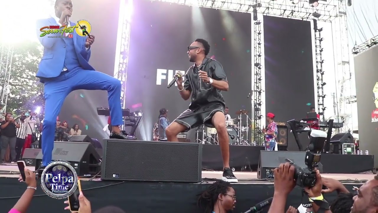 BEENIE MAN, BOUNYY KILLER, CHAM, WAYNE WONDER, FRISCO KID, MR EASY, SPRAGGA BENZ AT REGGAE SUMFEST