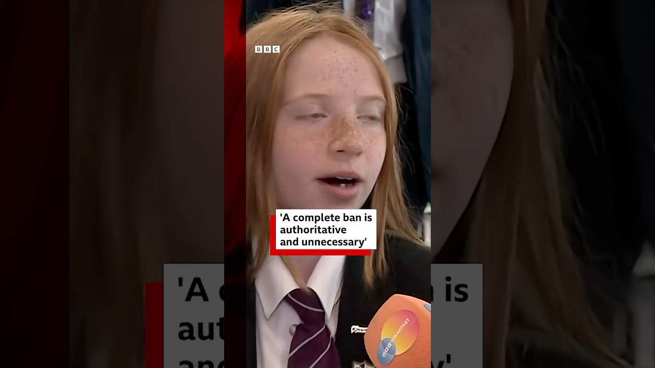 Teenagers react to the social media ban announced in the UK. #BBCNews