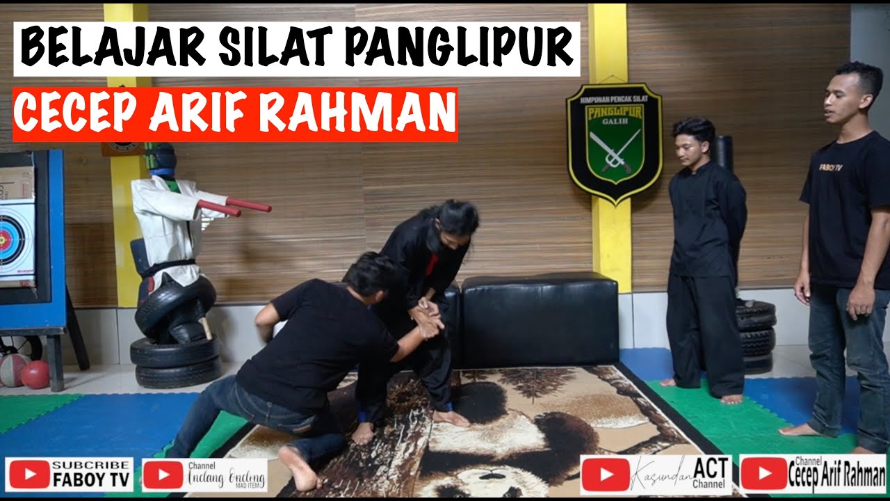 BELAJAR SILAT BERSAMA CECEP ARIF RAHMAN - AKTOR THE RAID - FABOY TV [PART 5]