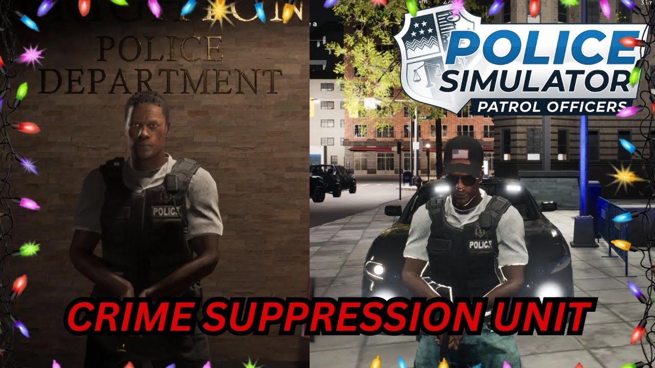Police Simulator: Patrol Officers | Christmas Umarked Patrol |CRIME SUPPRESSION UNIT ( Ep 8 )