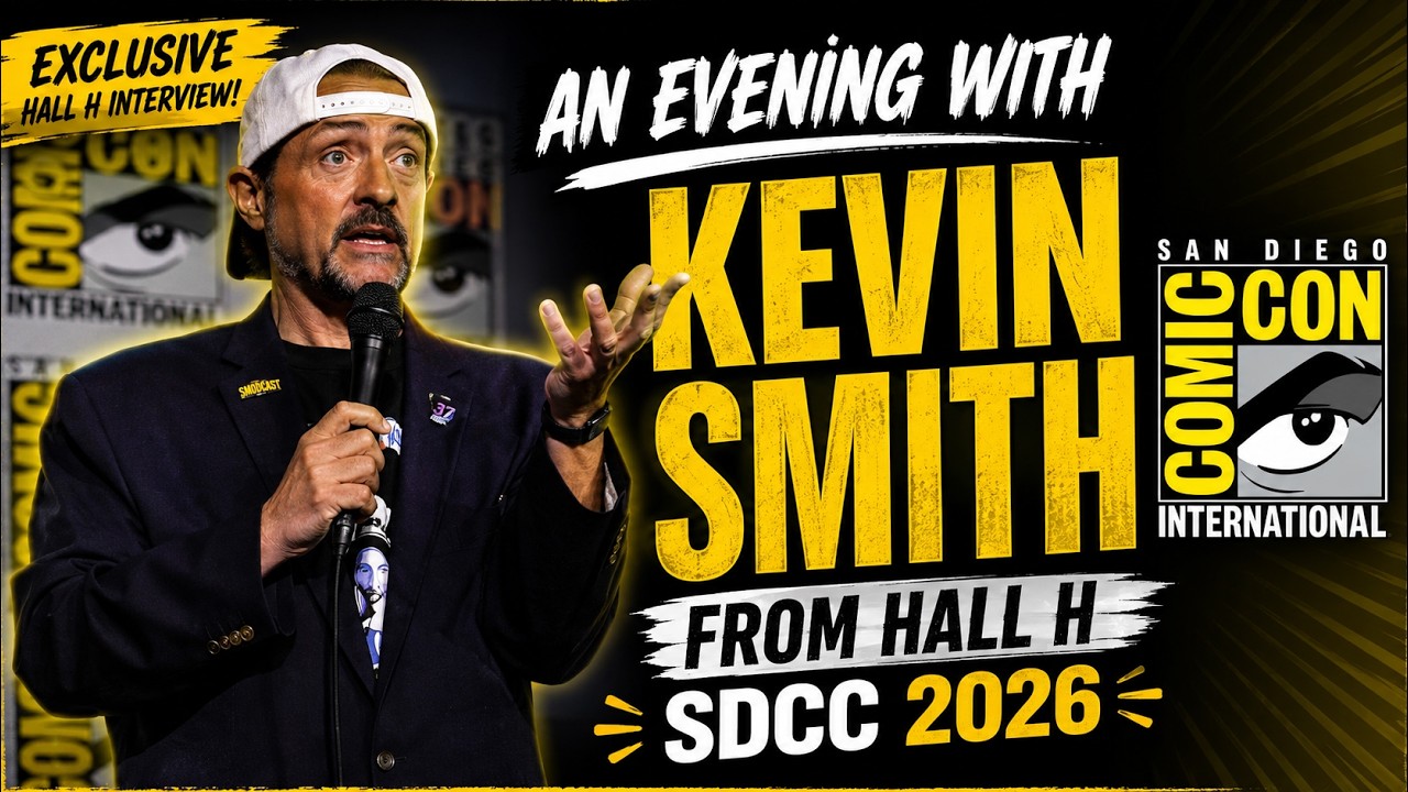 Внутри зала H с Кевином Смитом на Comic-Con 2026