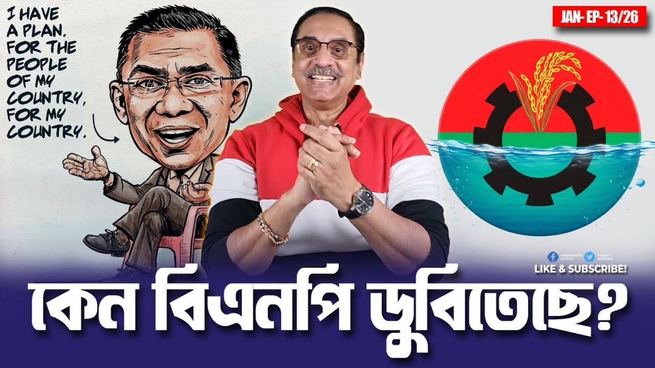 কেন বিএনপি ডুবিতেছে? - ‘আই হ্যাভ এ প্লান”  || Pinaki Bhattacharya || The Untold