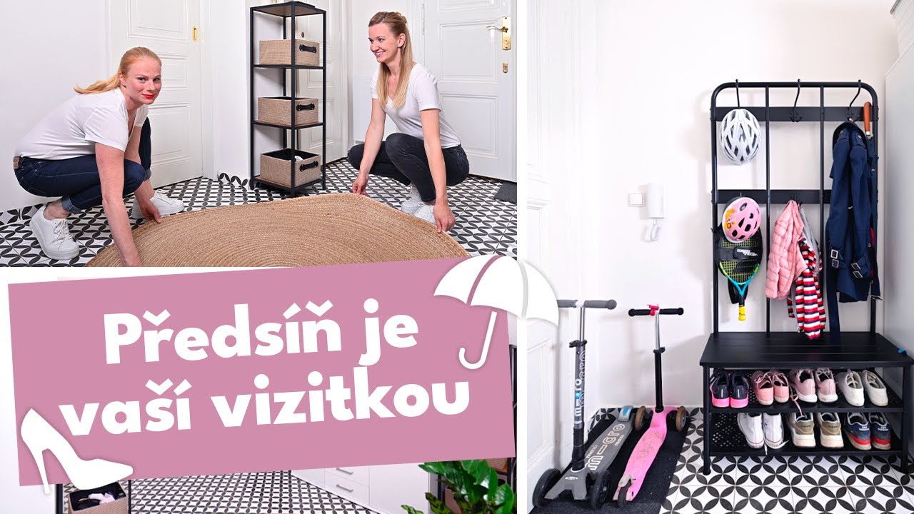 Jak vytvořit z předsíně praktické a hezké místo