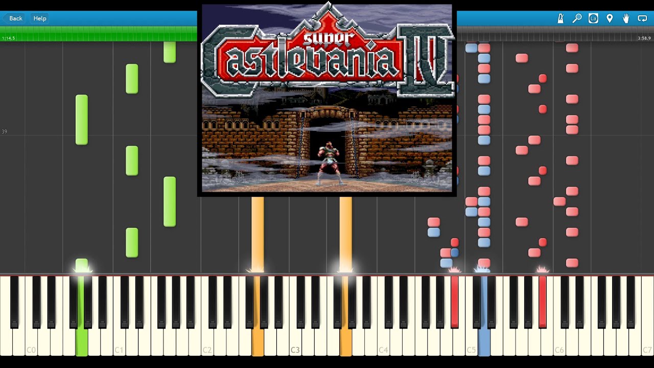 Super Castlevania IV - Simon's Theme Synthesia
