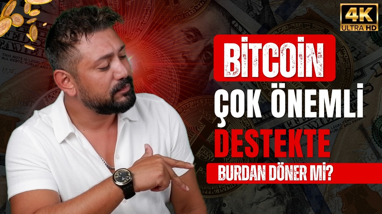 #Bitcoin Analiz - Bitcoin &Ccedil;ok &Ouml;nemli Destekte! Burdan D&ouml;ner Mi? Btc Teknik Analiz Forex