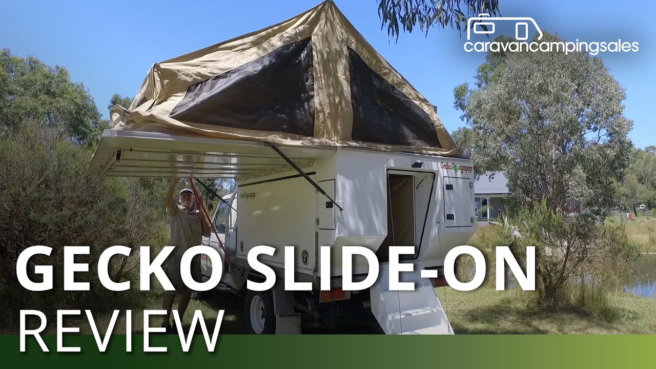 Gecko Slide-On 2018 Review | This slide-on camper is built for serious campers, not glampers