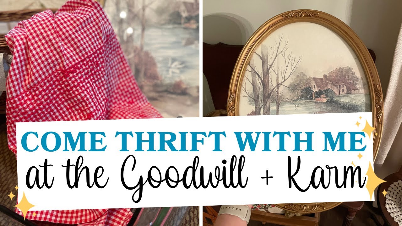 Thrifting at the Goodwill + KARM Stores in Knoxville, TN