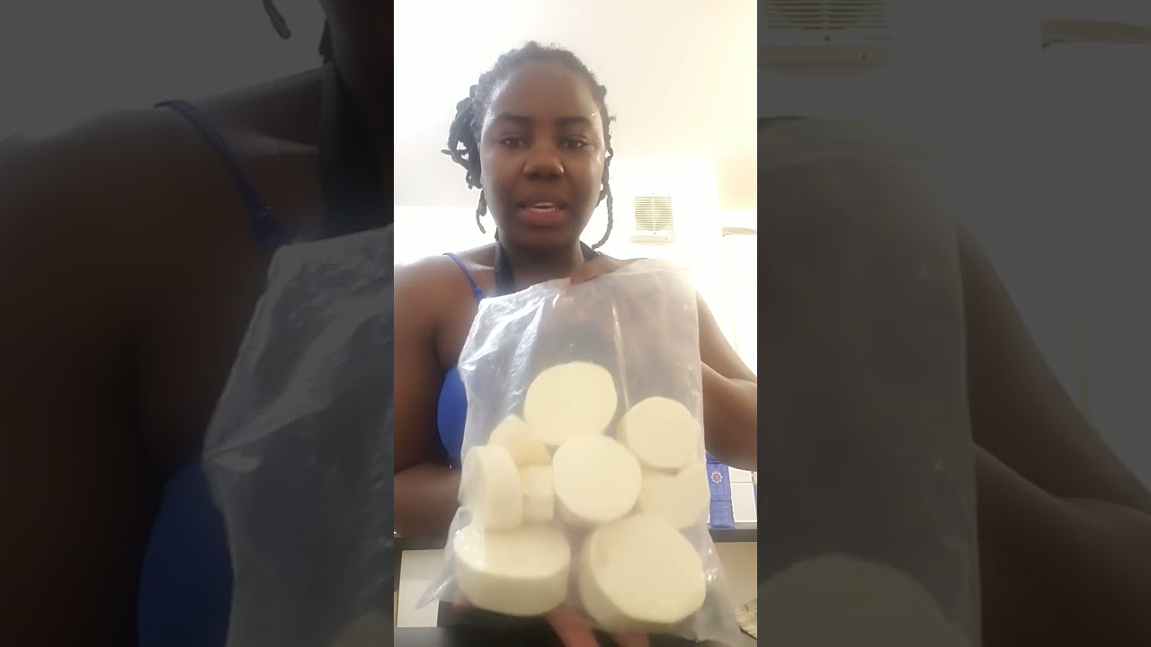 Storing yam in the freezer and making life easy living in foreign.