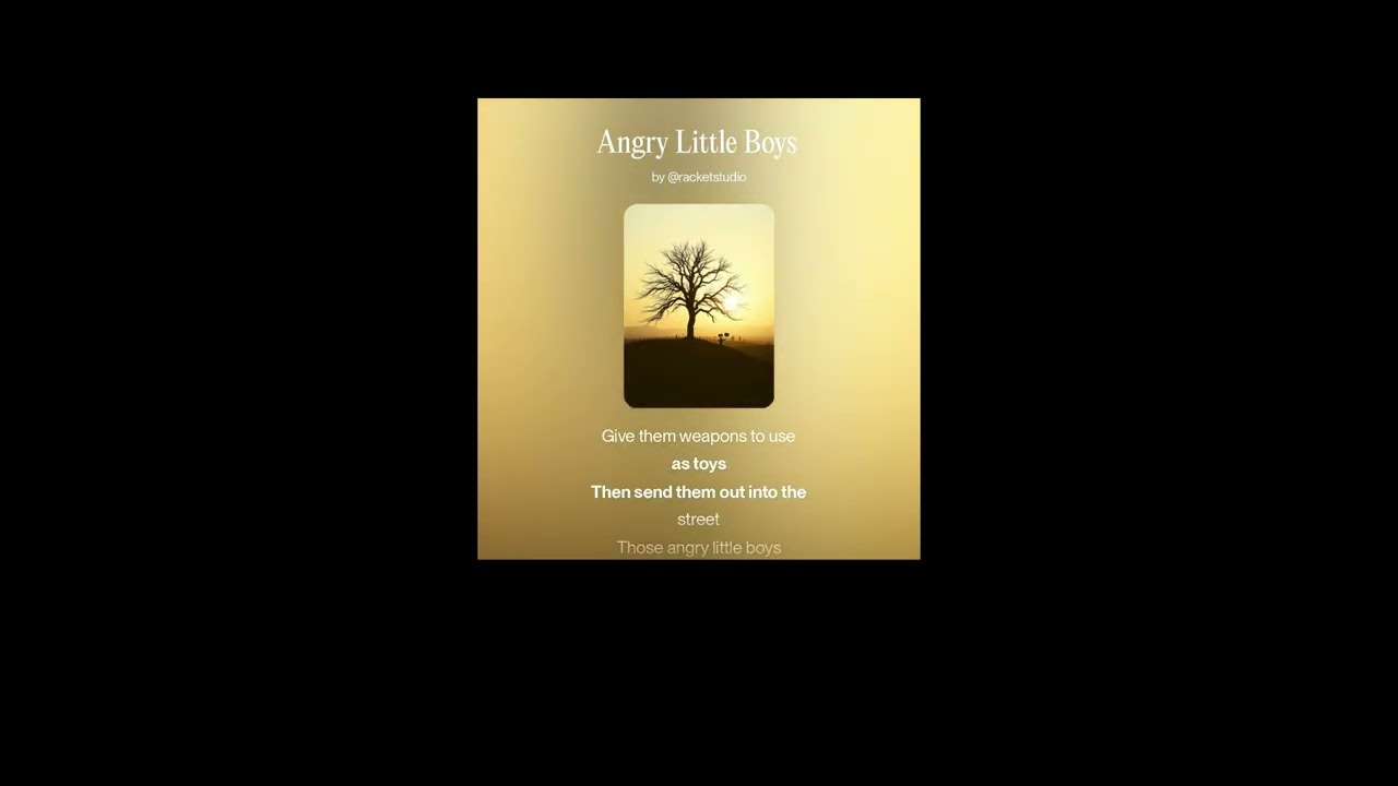 Angry Little Boys