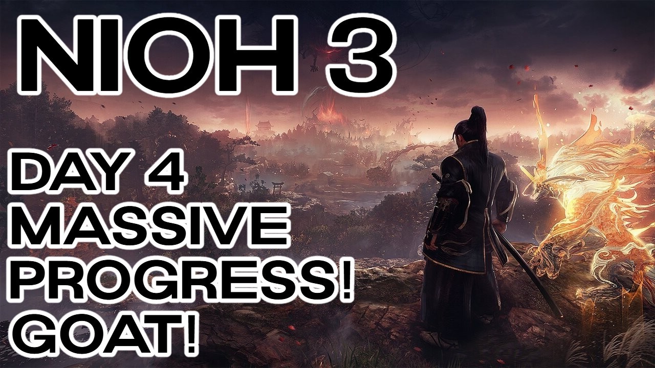 [PC] NIOH 3 - MASSIVE PROGRESS ! DAY 4