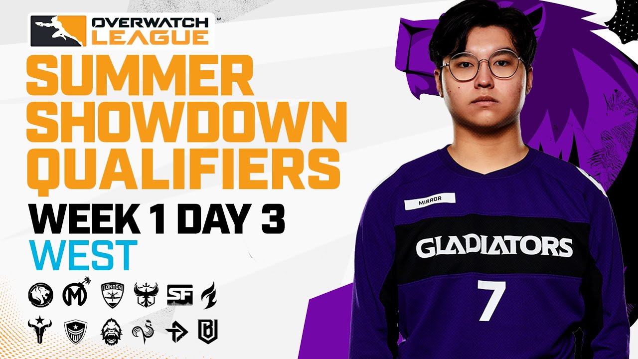 Overwatch League 2021 Season | Summer Showdown Qualifiers | Week 1 Day 3 &mdash; West