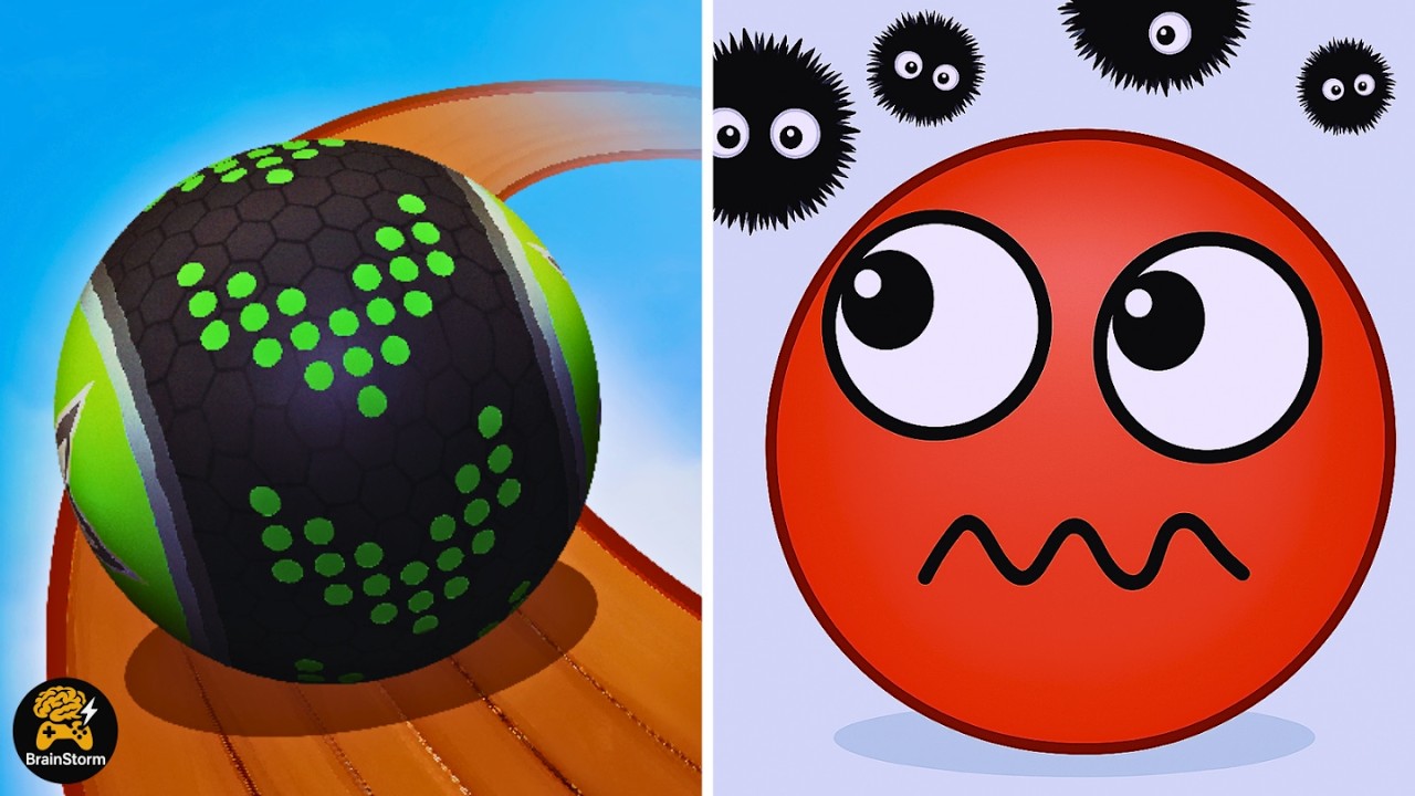 Going Balls Vs Hide Ball | Max Gameplay  | BrainStorm Walkthrough | New Update