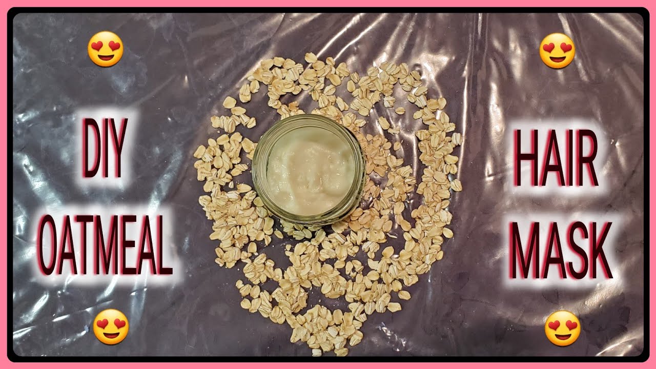 😍 How To Make | DIY Oatmeal Hair Mask 😍 For Growth, Moisture & Softness | All Hair Types 😍