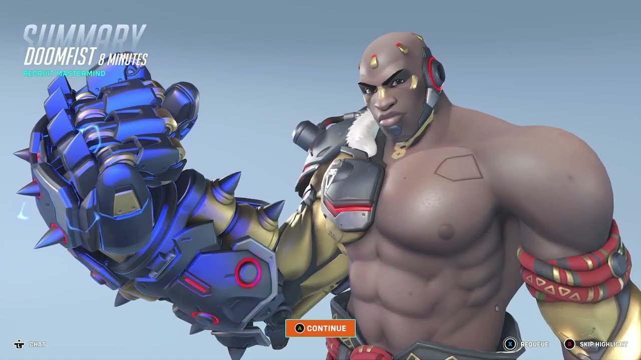 28th match in overwatch 2 (doomfist)