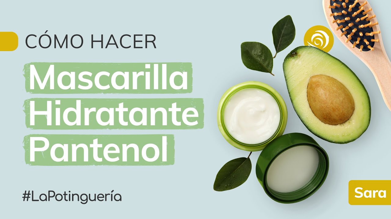 Cómo hacer Mascarilla Capilar Hidratante 🧴💧 con Pantenol y Aceite de Aguacate 🥑 | Jabonarium #LP