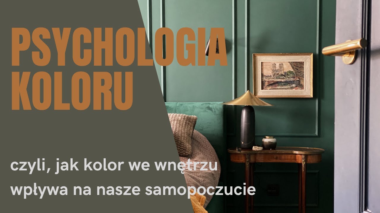 Psychologia koloru, czyli jak kolory we wnętrzach wpływają na nasze samopoczucie