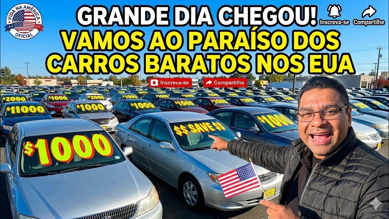  Paraíso dos carros barato no EUA.