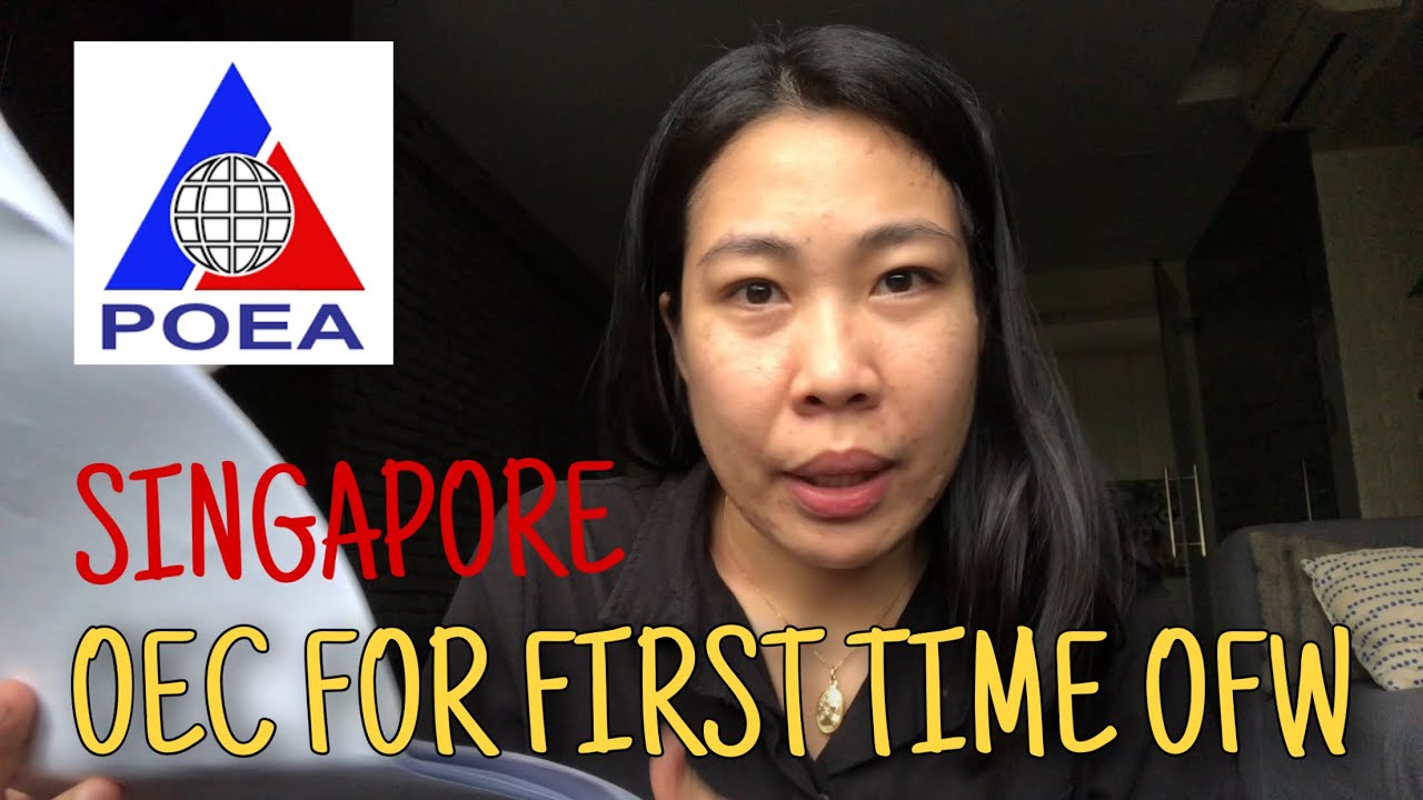 How to process OEC in Singapore for first timer Part 1