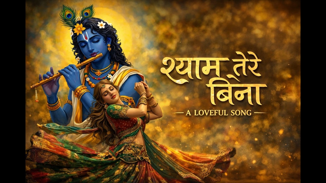 Radha Krishna New Bhajan 🌸 श्याम तेरे बिना | Krishna Bhagwan Ke Bhajan | Hindi Devotional Bhajans