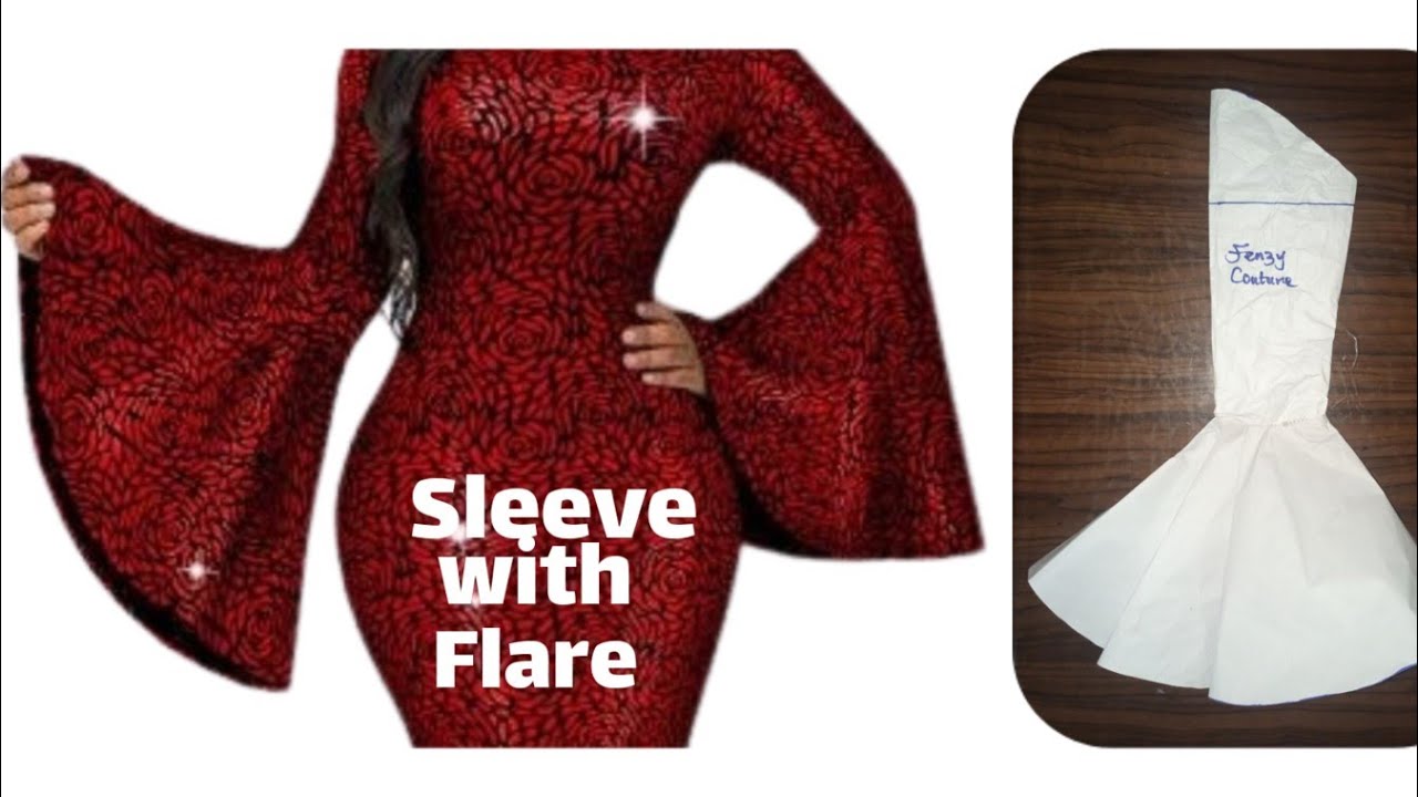 SLEEVE WITH FLARE TUTORIAL