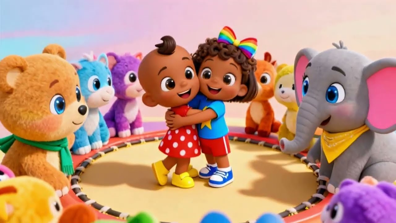 Un Abbraccio Grande Così | Canzone per Bambini (Baby Song)