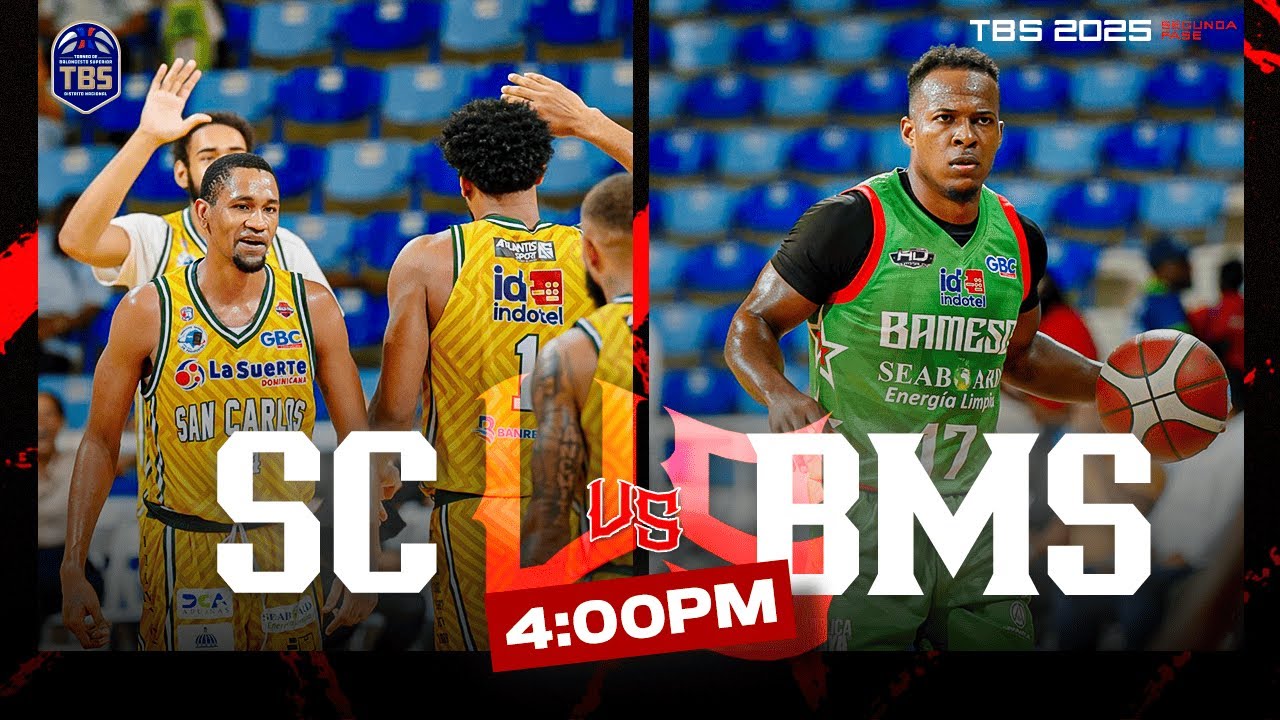 SAN CARLOS VS BAMESO - FASE DE ELIMINACION - TBS 2025