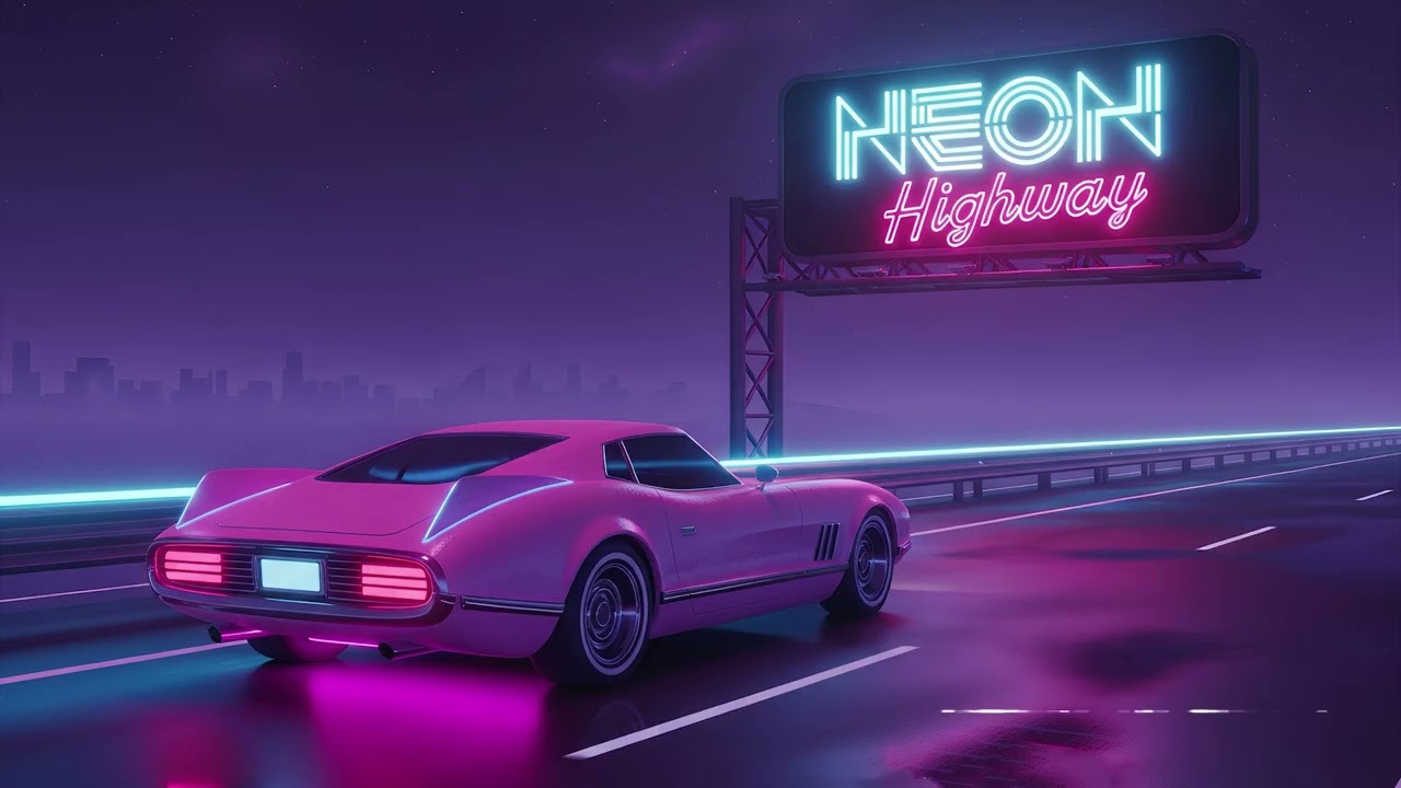Neon Highway – Synthwave Speed Along the Electric Horizon