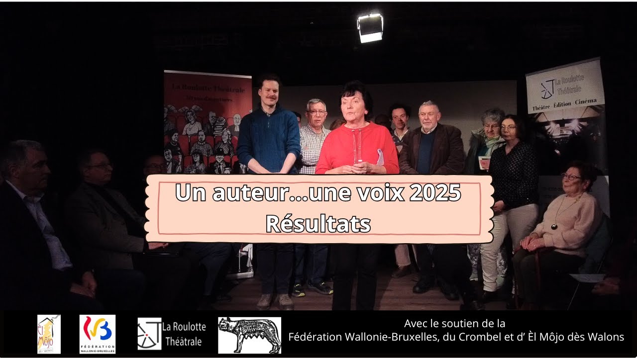 Résultats du concours Un auteur…une voix 2025