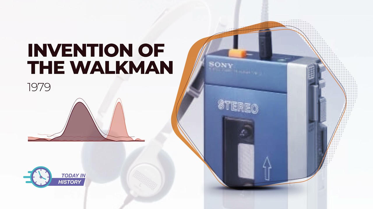 Today in History - Jul 22 - Invention of The Walkman (1979)