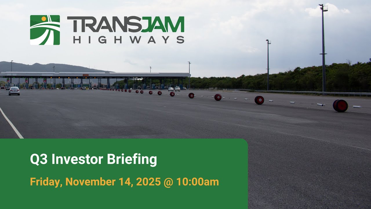 TransJamaican Highway Q3 2025 Investor Briefing