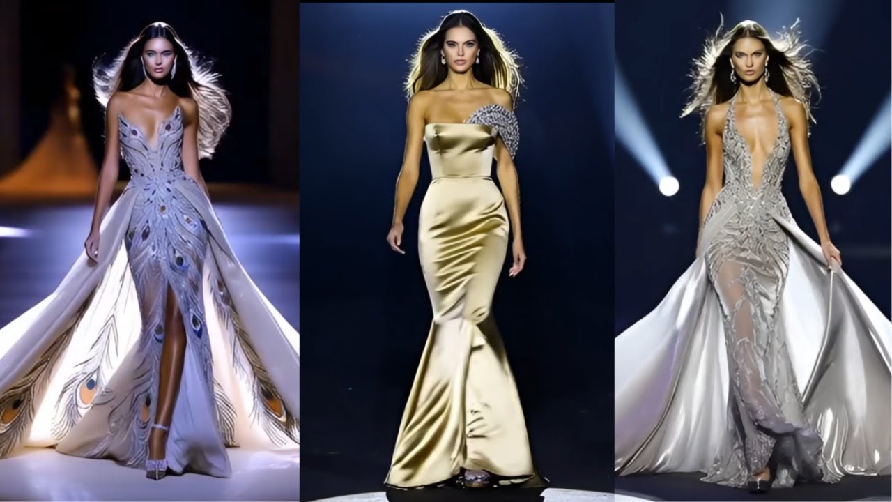 Top Couture Magic 💎 Dimly Lit Runway Perfection