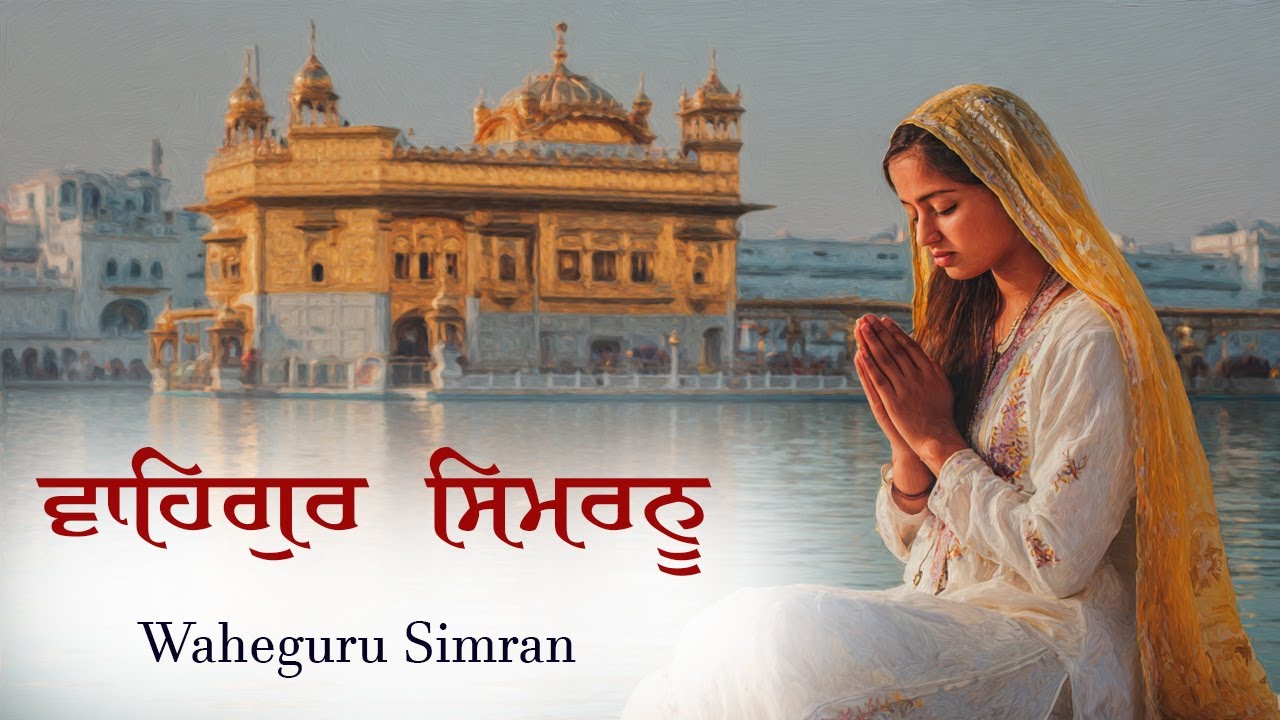 ਵਾਹਿਗੁਰੂ ਸਿਮਰਨ ~ Waheguru Simran ~ Best Relaxing Music #waheguruji #waheguru #wahegurusimran #wmk