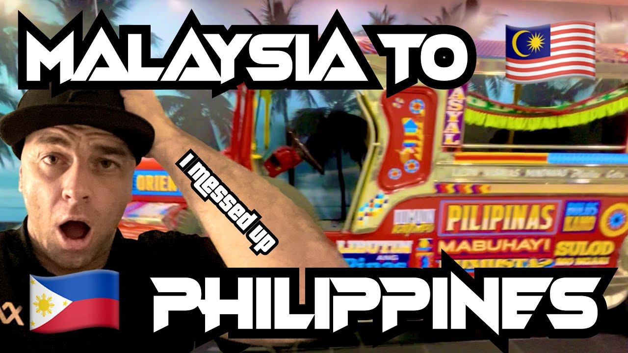 WATCH THIS Before Flying To The Philippines 🇵🇭 Kuala Lumpur To Manila