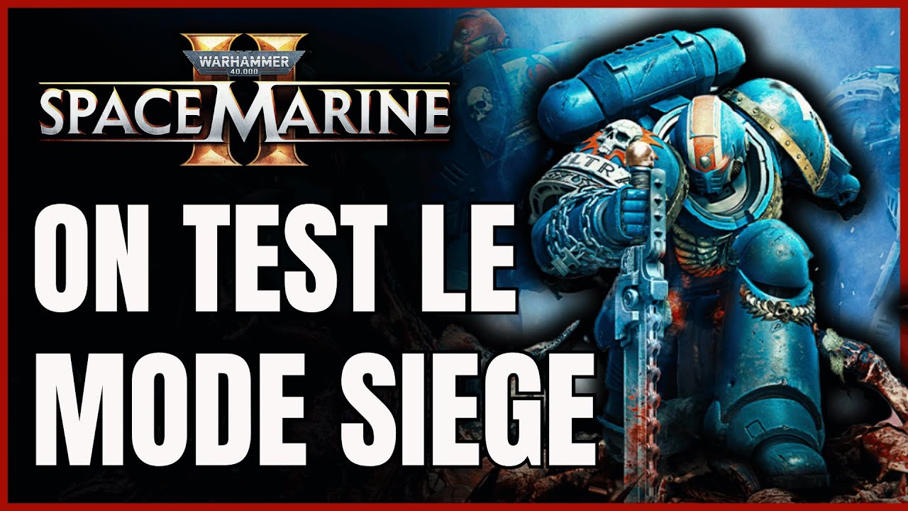 Space Marine 2 On Test le Mode SIEGE / HORDE !holy !discord