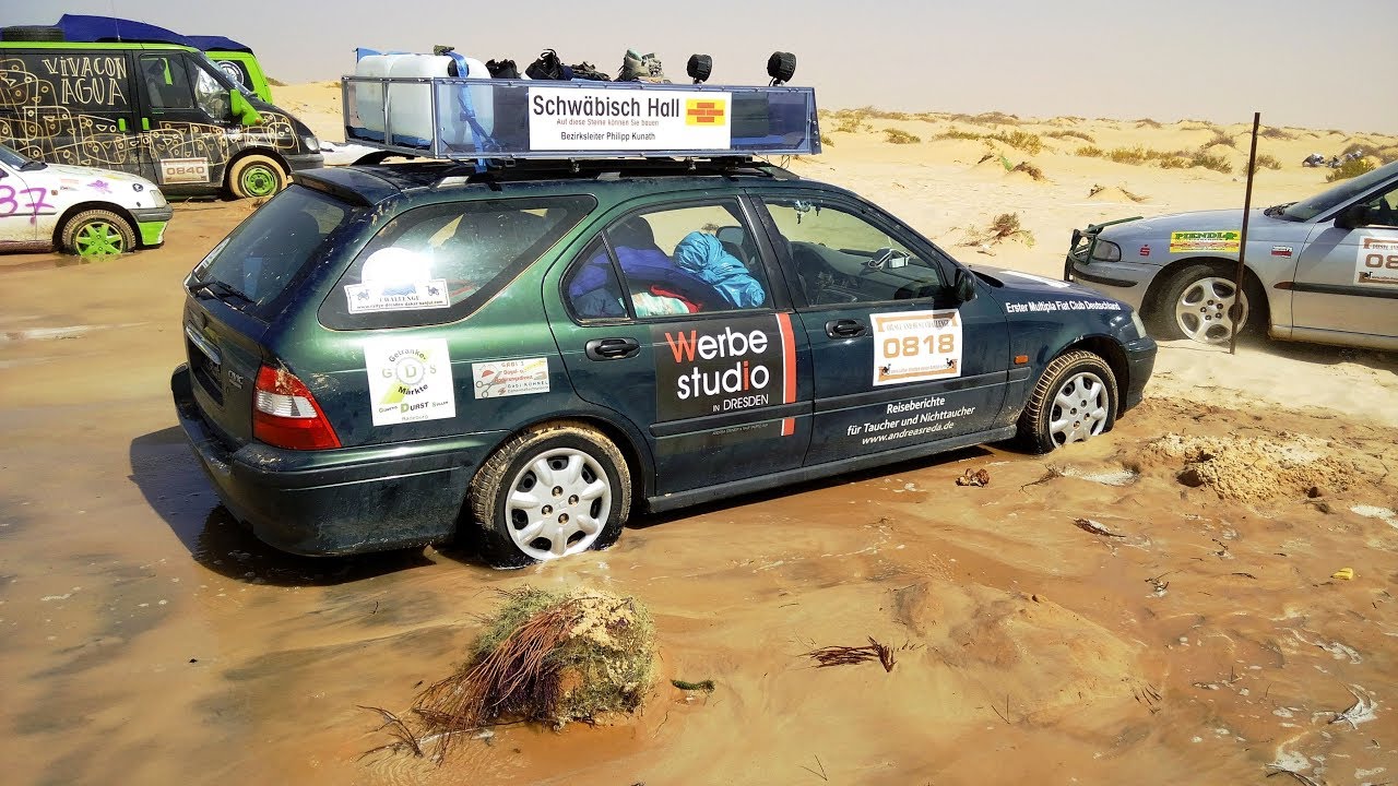 Team818-Erfolgreich die Rallye Dresden-Dakar-Banjul 03/2018 absolviert