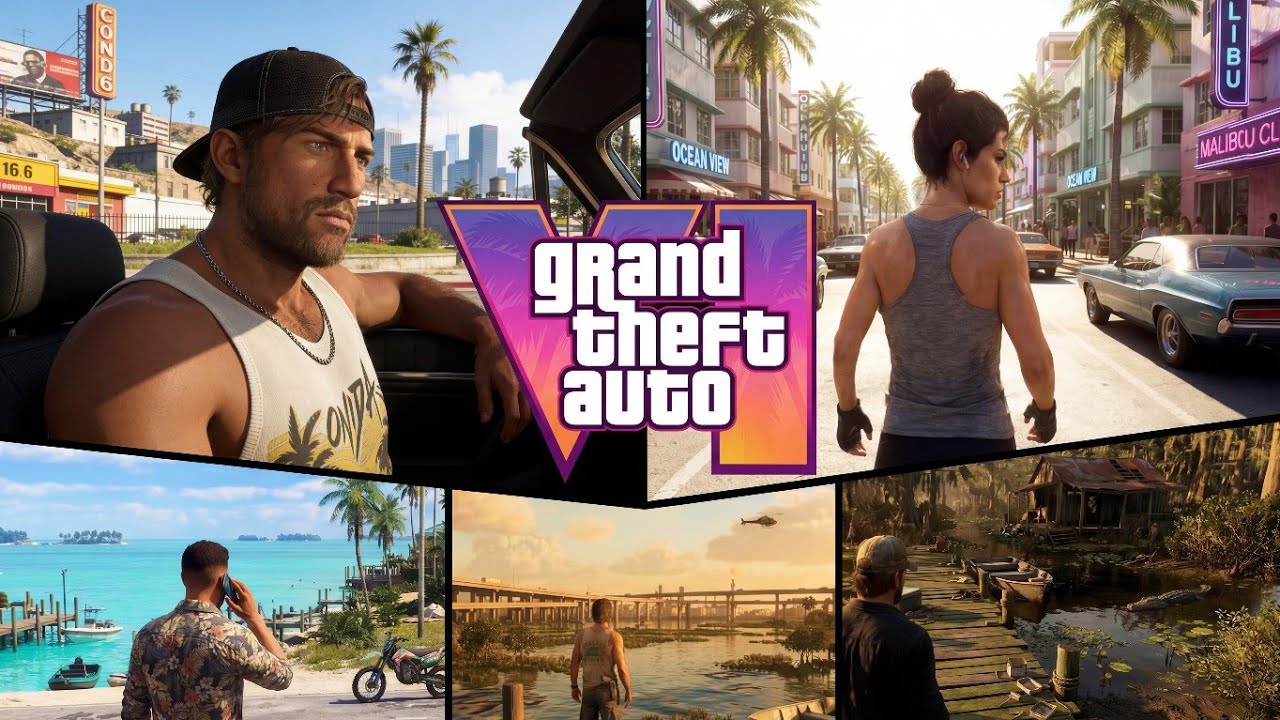 Grand Theft Auto VI - Reveal Trailer 3: New Gameplay (Concept 4K)